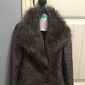 Ann Taylor tweed coat